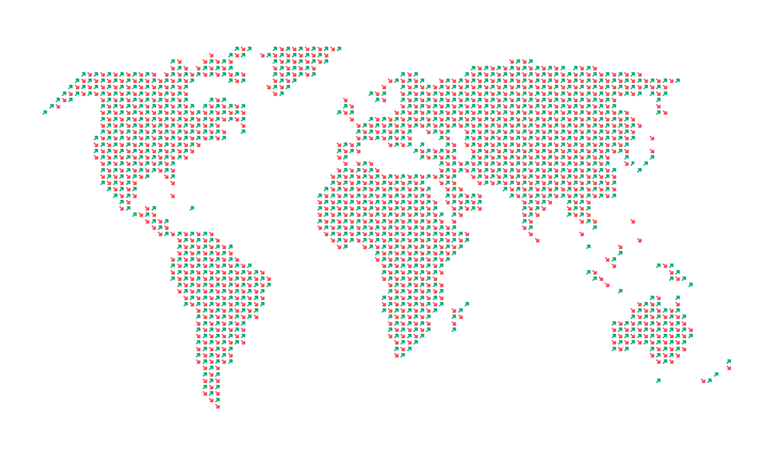 Global map highlighting Deriv partner payouts by region, including South Asia, South-East Asia, Latin America, and Africa.