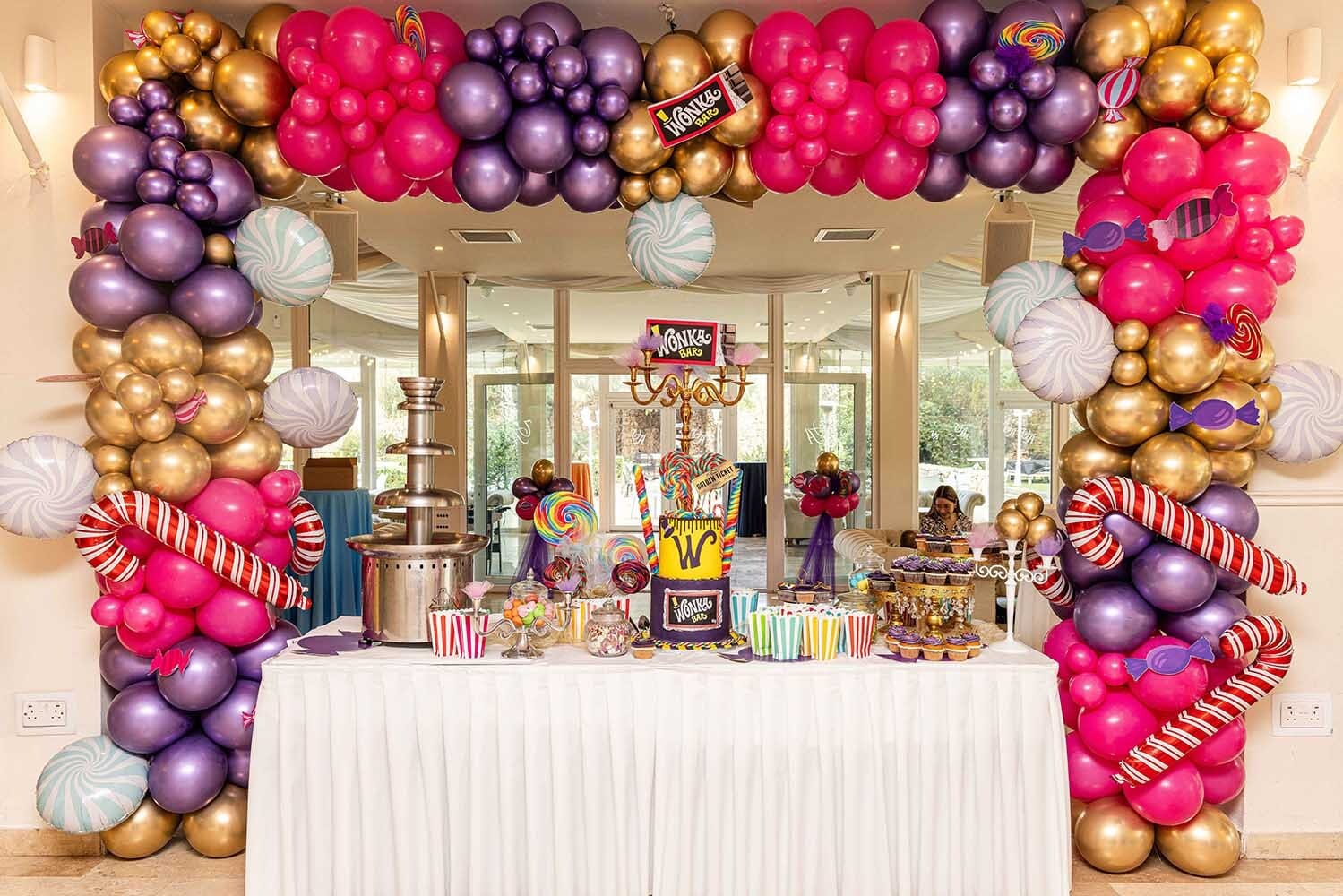 Decorations for the Carnival, organised by Deriv