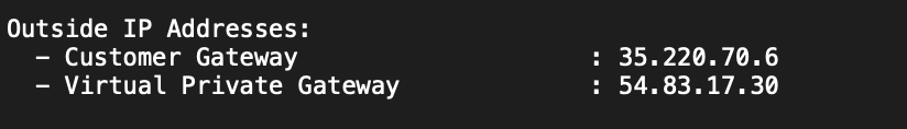 Code for outside IP addresses