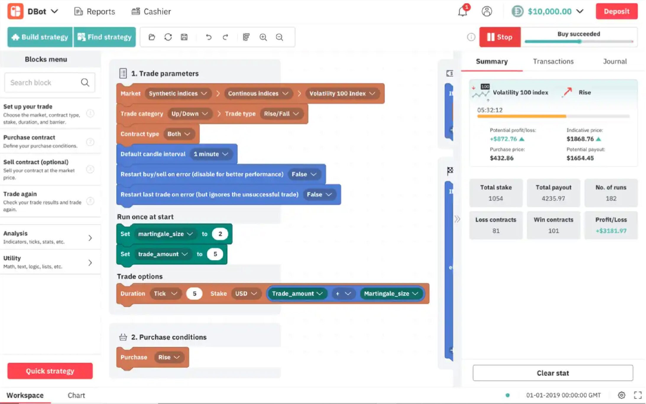 Ishlayotgan bot bilan DBot